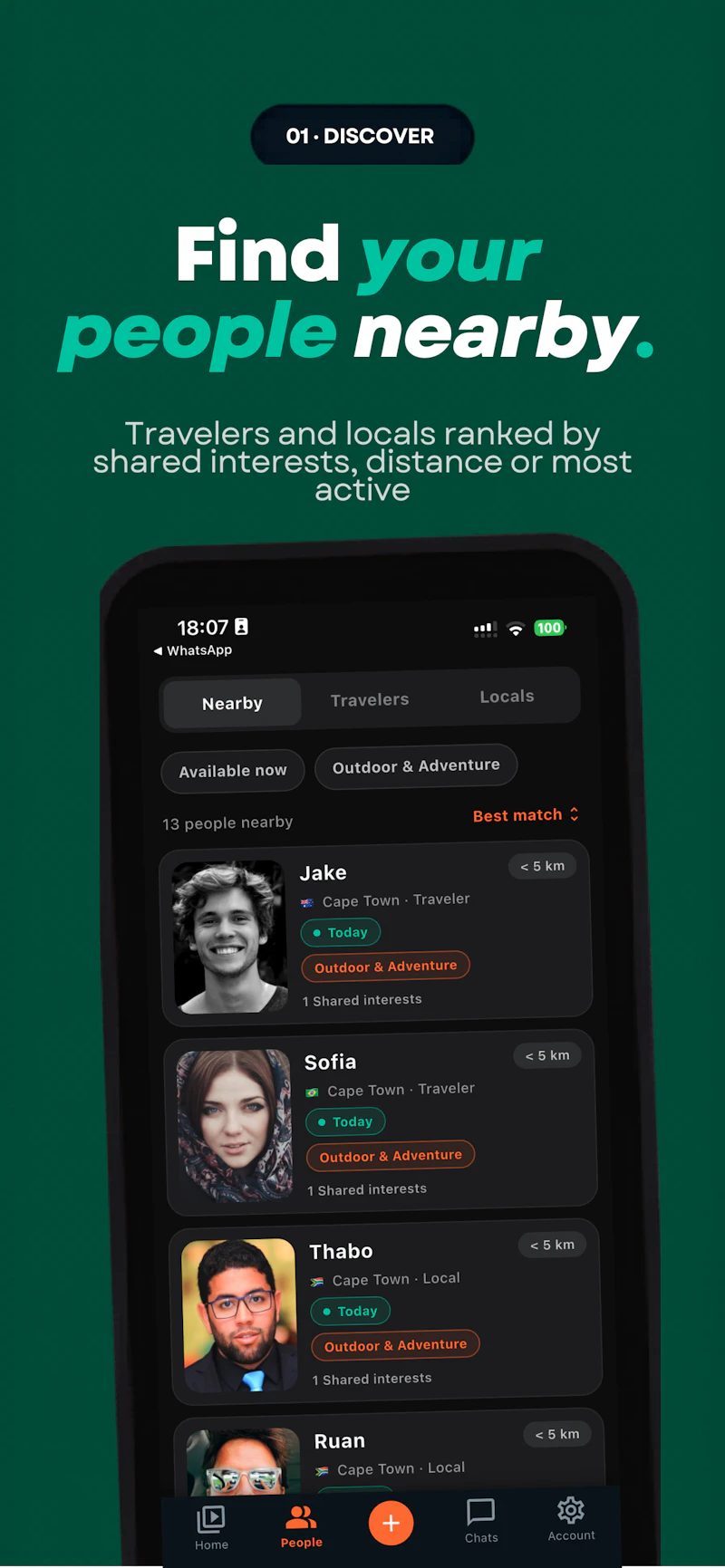Meetro screenshot 2