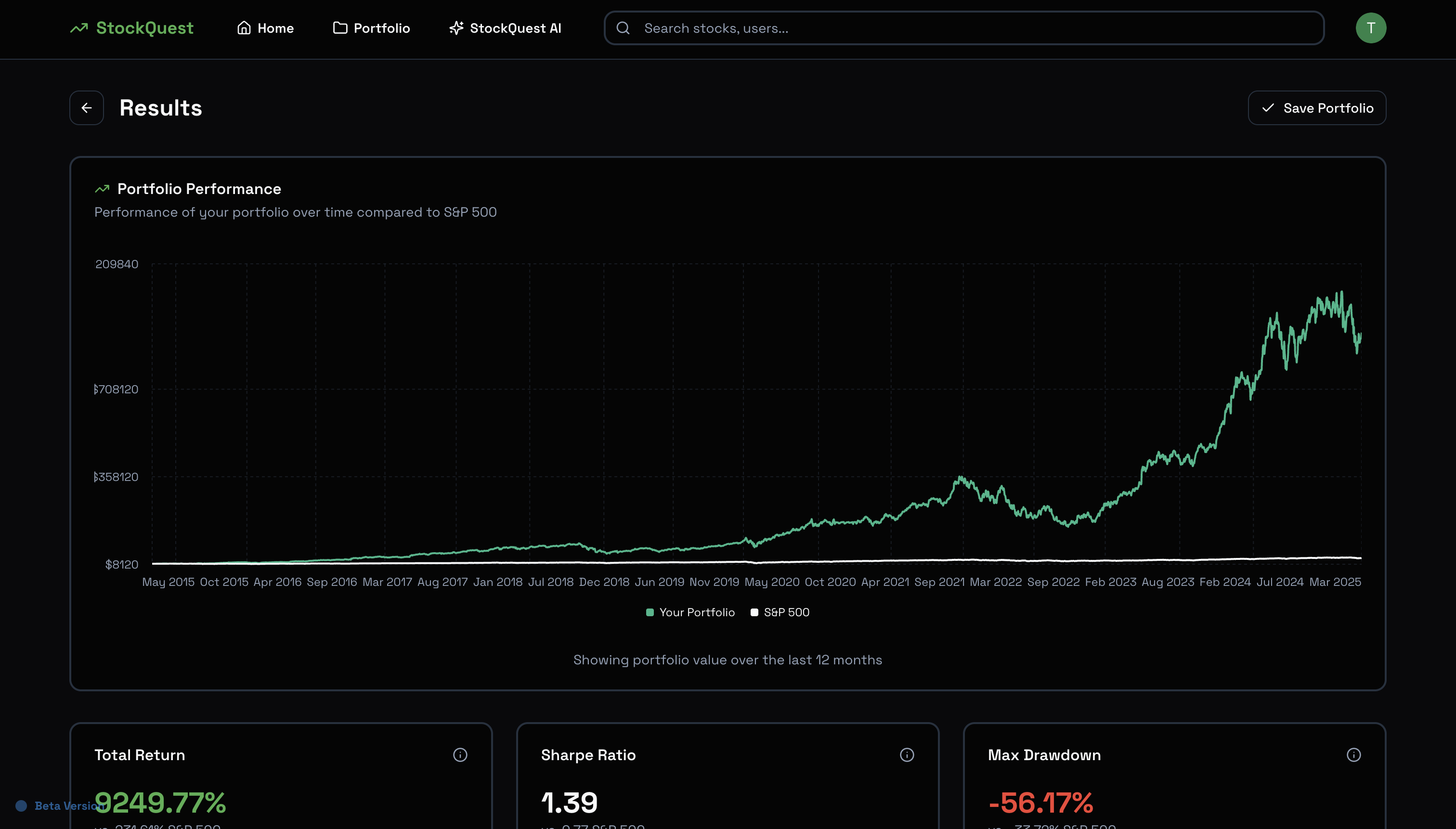 Stockquest - Een gamified backtesting -tool voor uw aandelen. media 5
