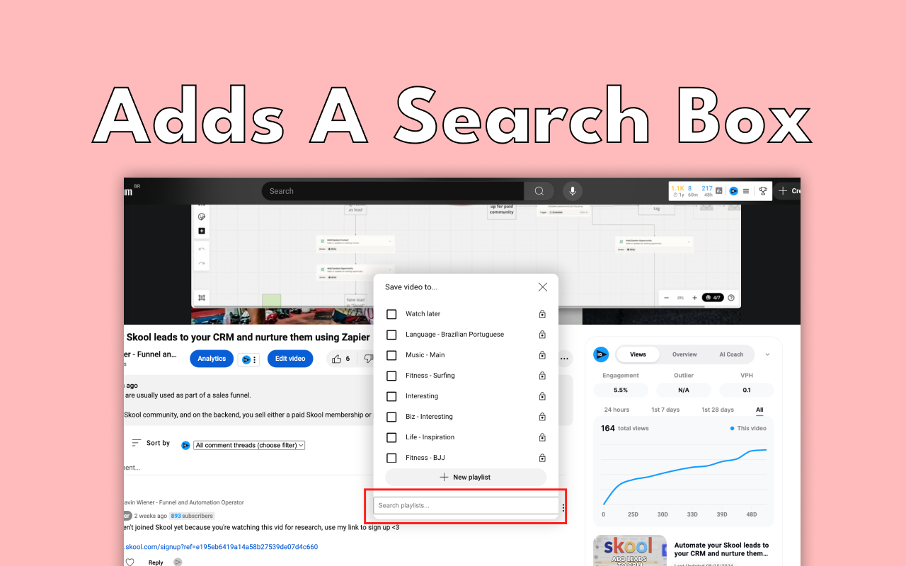 Tìm kiếm danh sách phát YouTube media 2