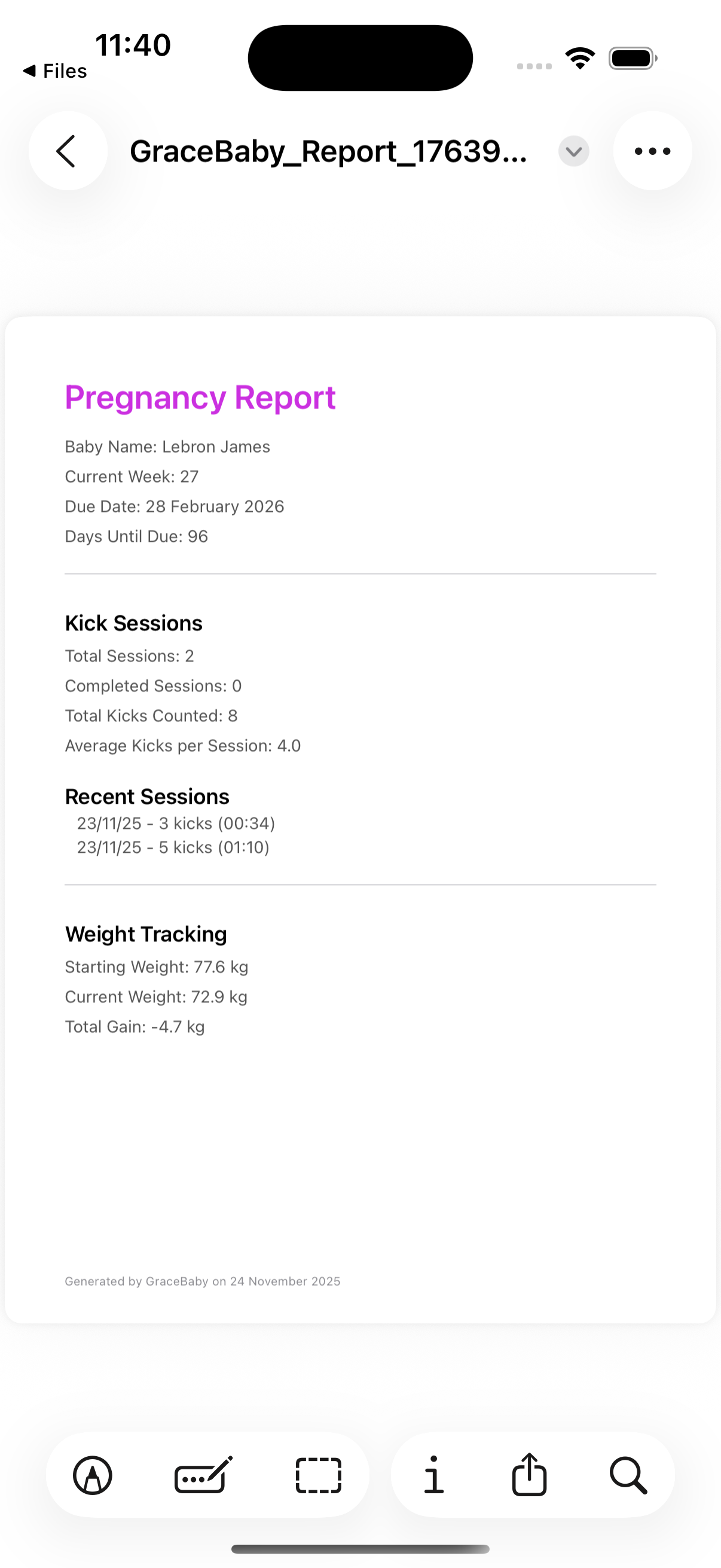 Track Pregnancy - GraceBaby gallery image