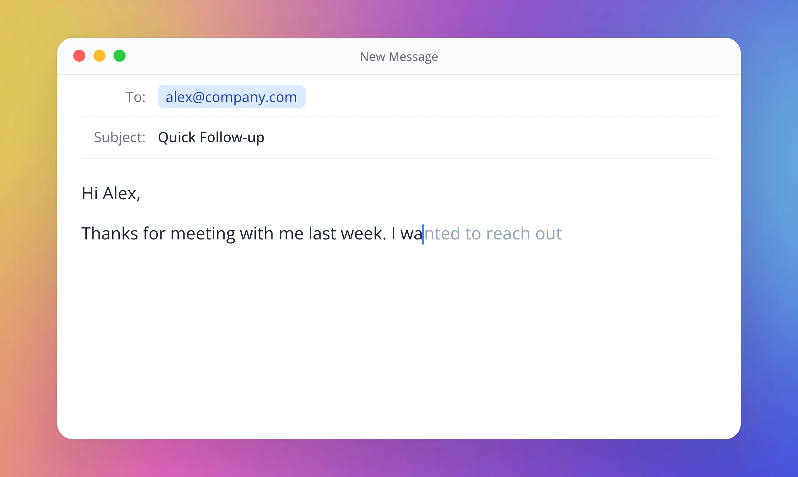 Cotypist screenshot 1