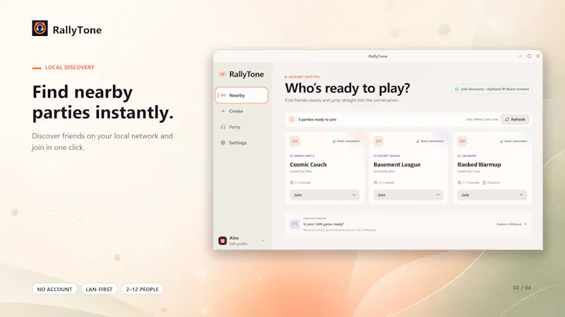 RallyTone screenshot 3