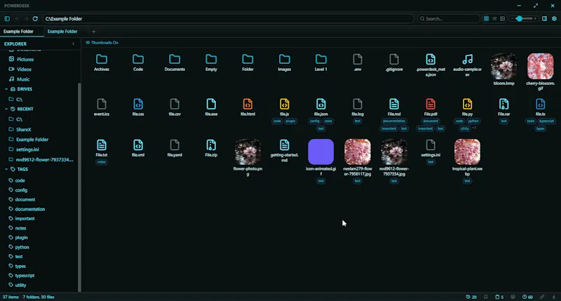 PowerDesk screenshot 2