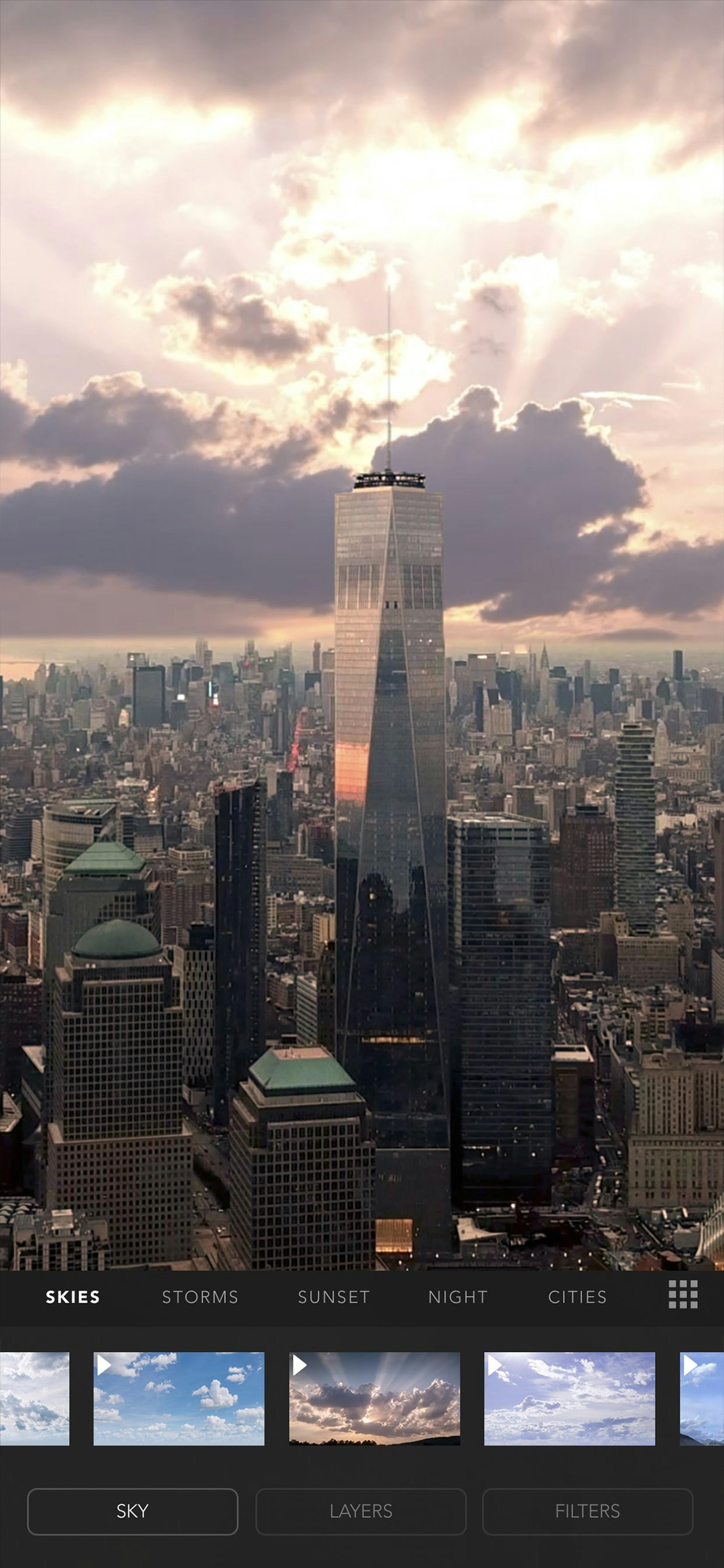 Infinite Skies Photo Editor gallery image