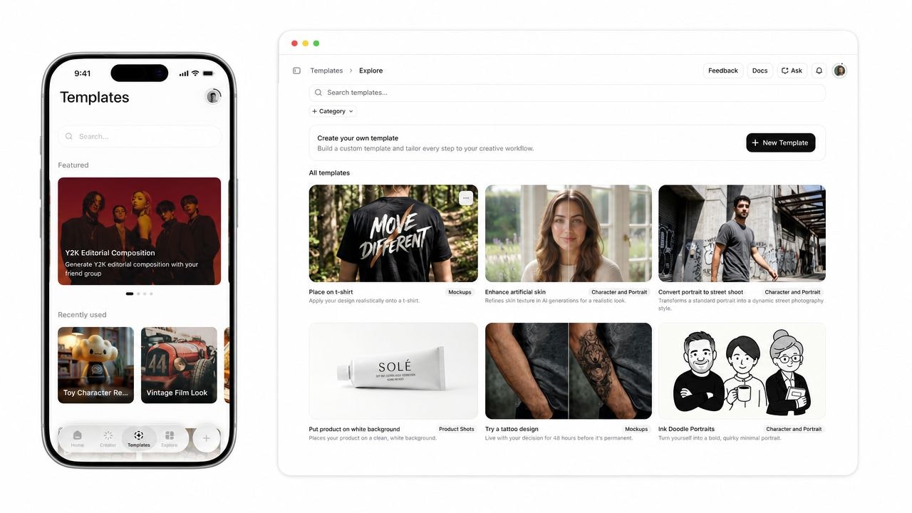 Templates in ElevenCreative gallery image