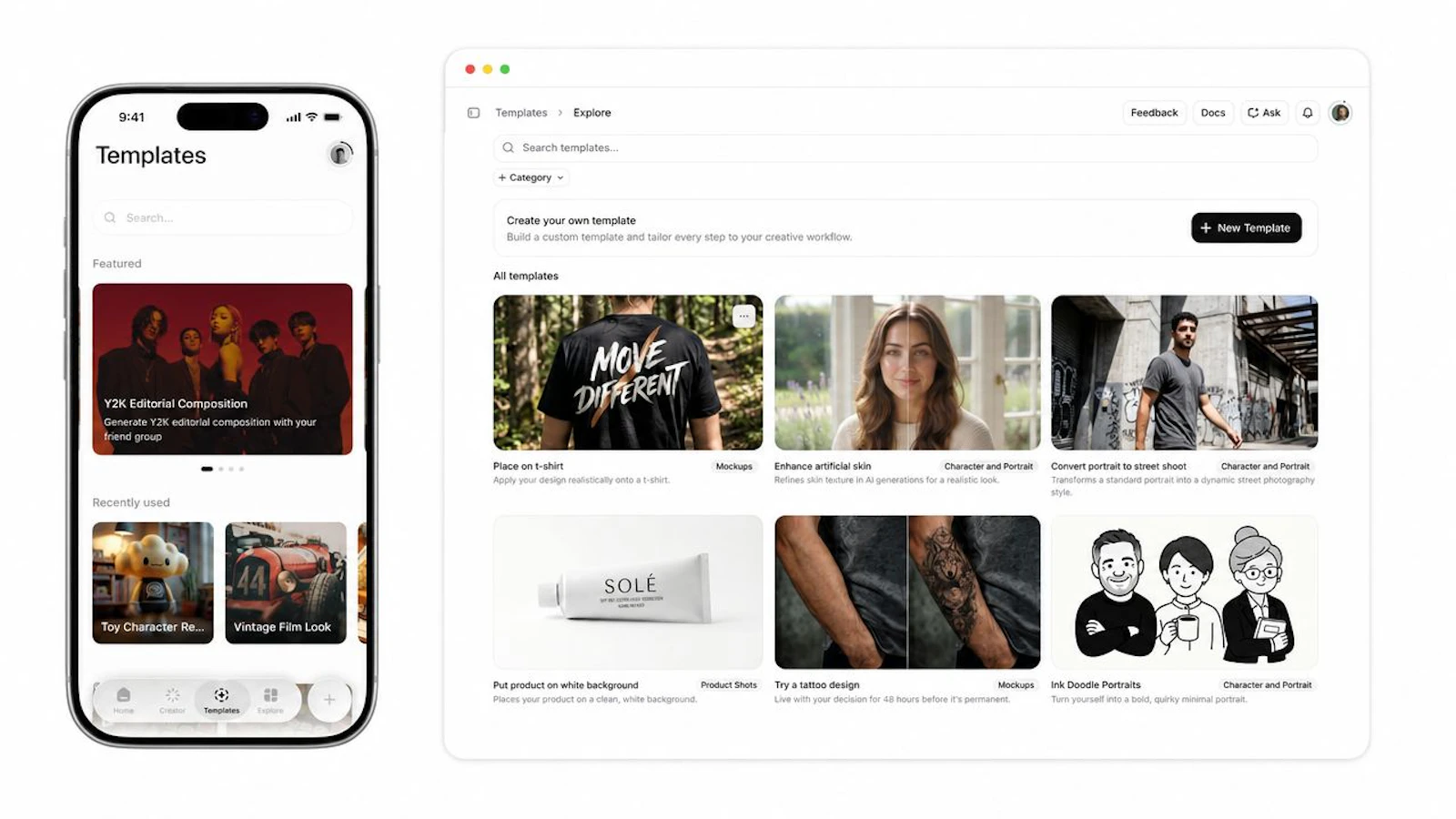 Templates in ElevenCreative screenshot 3