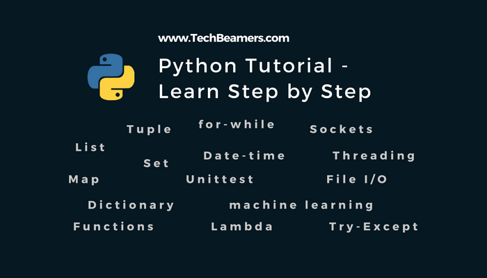 Python tutorial for quick reference gallery image
