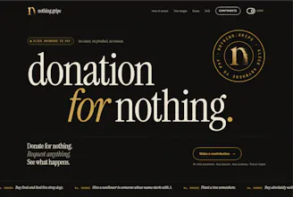Donation for Nothing gallery image