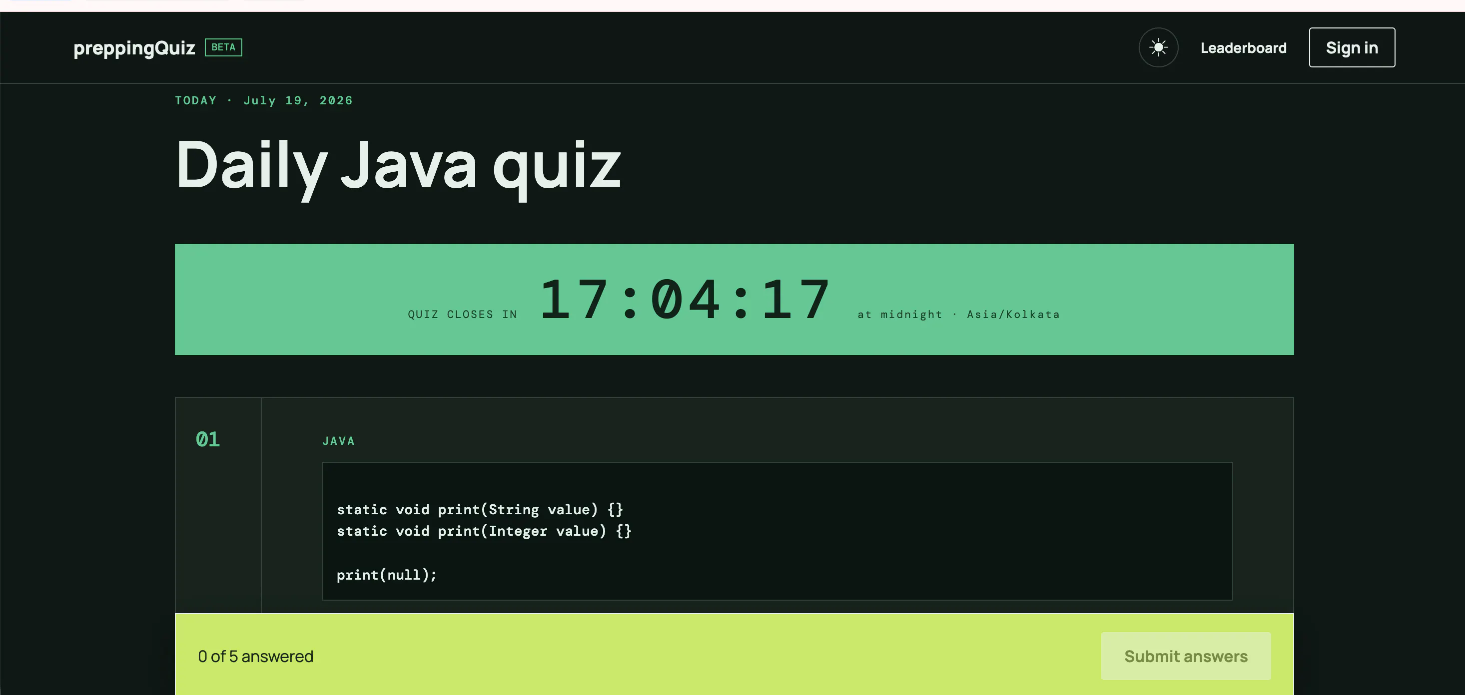 preppingQuiz-Beta gallery image