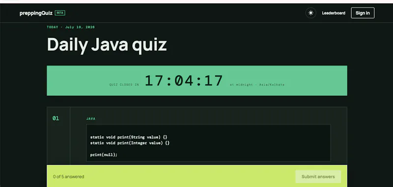 preppingQuiz-Beta screenshot 4
