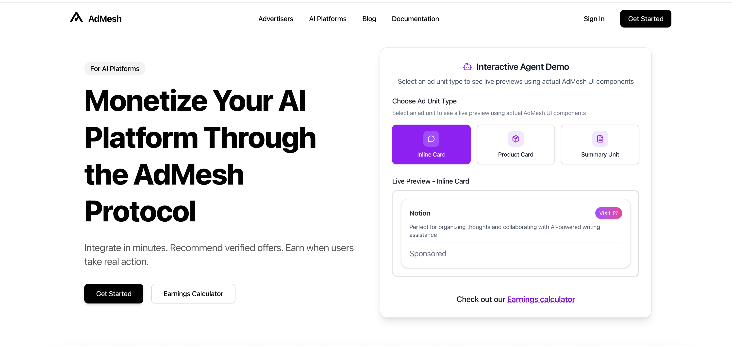 Média Daimesh - Promouvoir les produits à l'intérieur des conversations sur l'IA 3