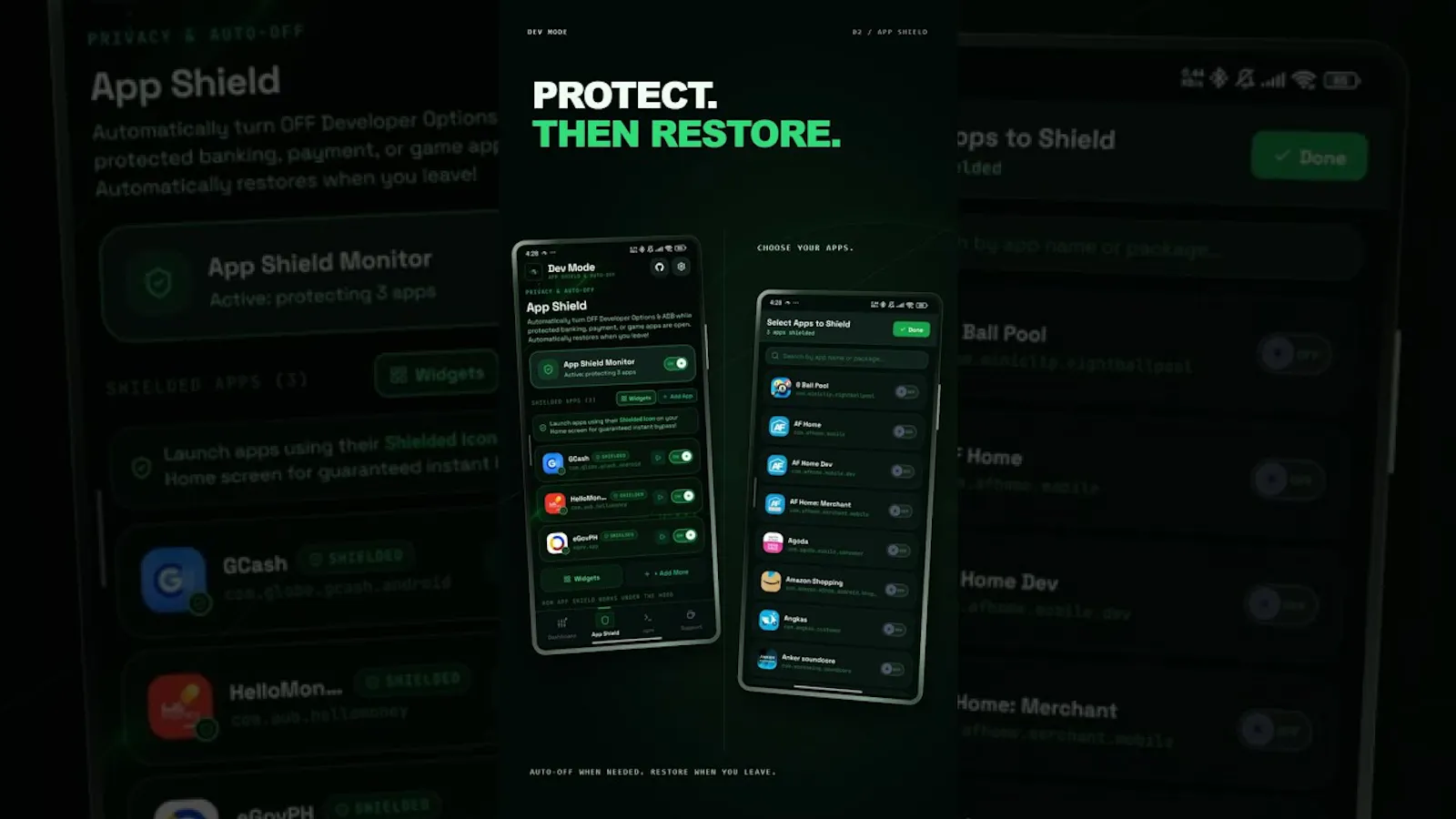 Dev Mode v1.1.0 screenshot 1 (video preview)