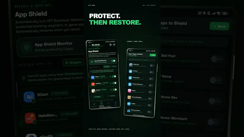 Dev Mode v1.1.0 screenshot 1 (video preview)