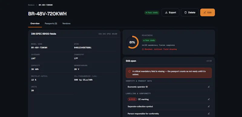Batteriepasswerk screenshot 3