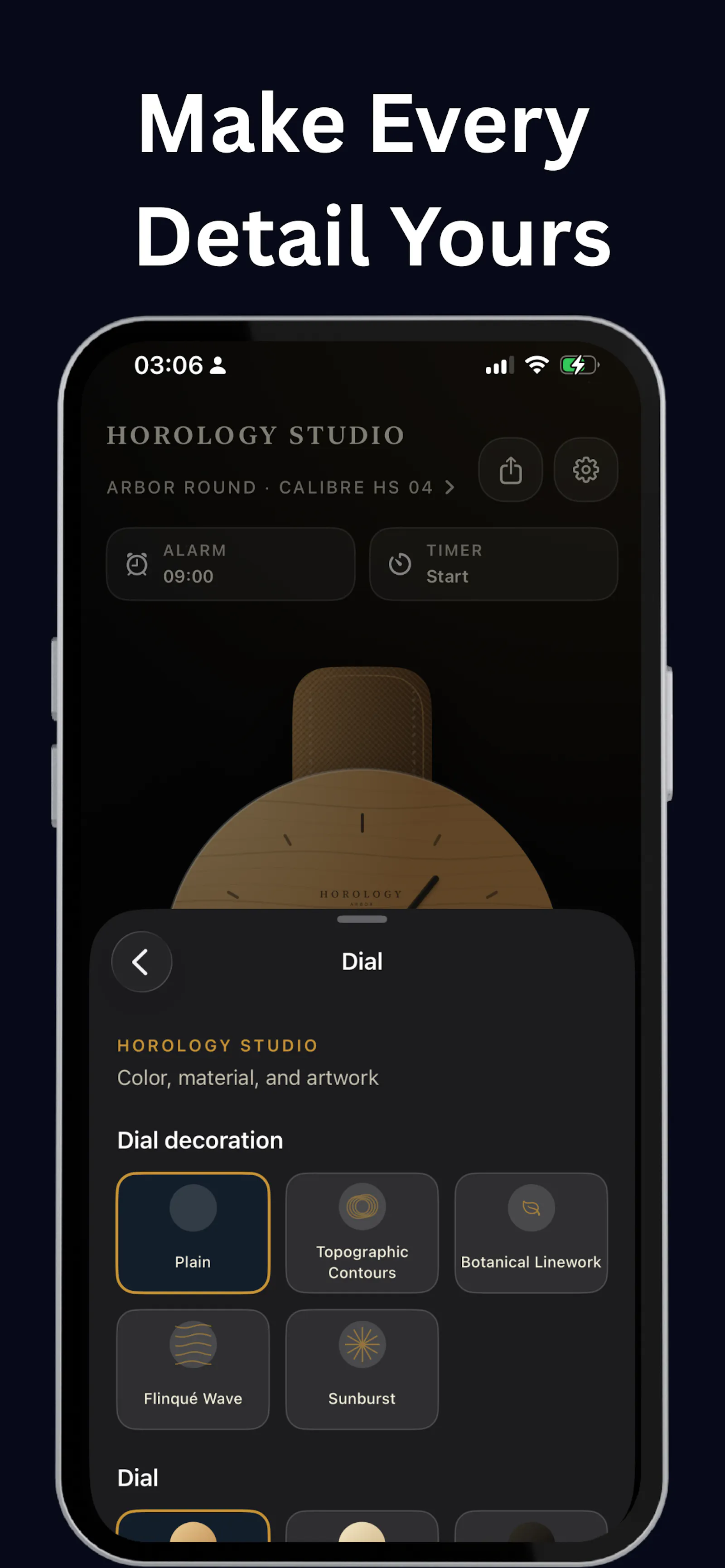 Horology Studio: Watch & Alarm screenshot 4