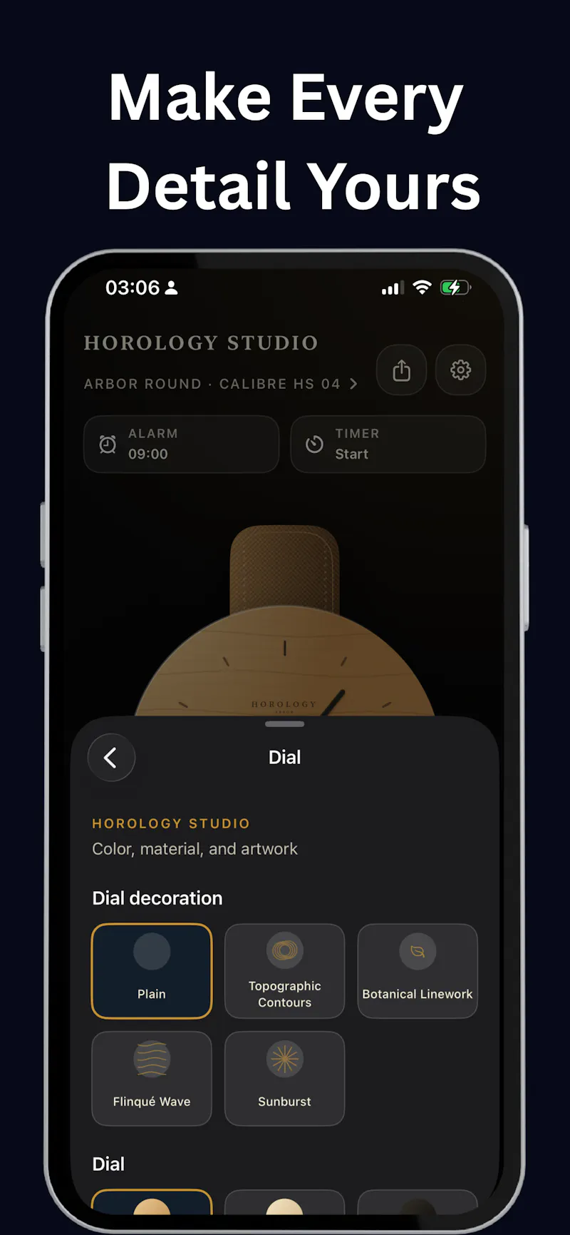 Horology Studio: Watch & Alarm screenshot 4