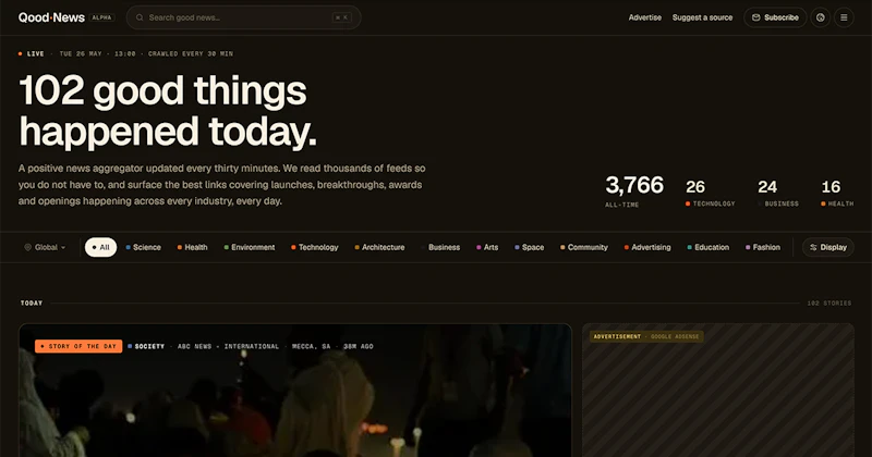 Qood News screenshot 1