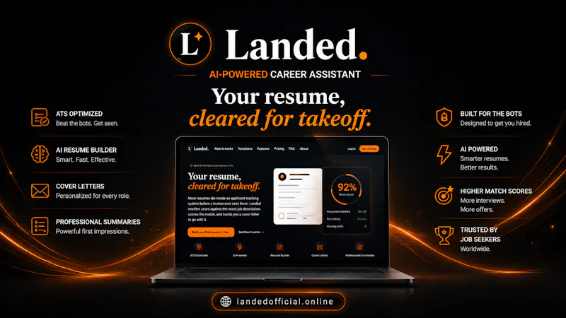 Landed — Resumes that clear the ATS screenshot 6