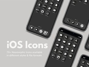 New iOS 14 - Neomorphic Design Icon Pack gallery image