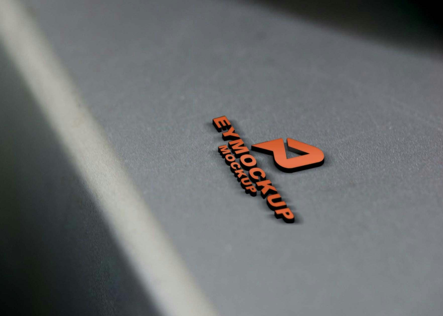 Free 3D Logo Mockup Collection gallery image