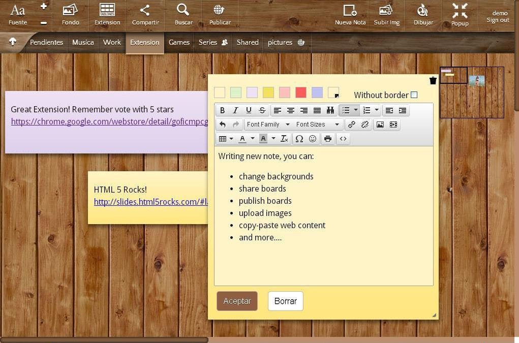 Note Board gallery image