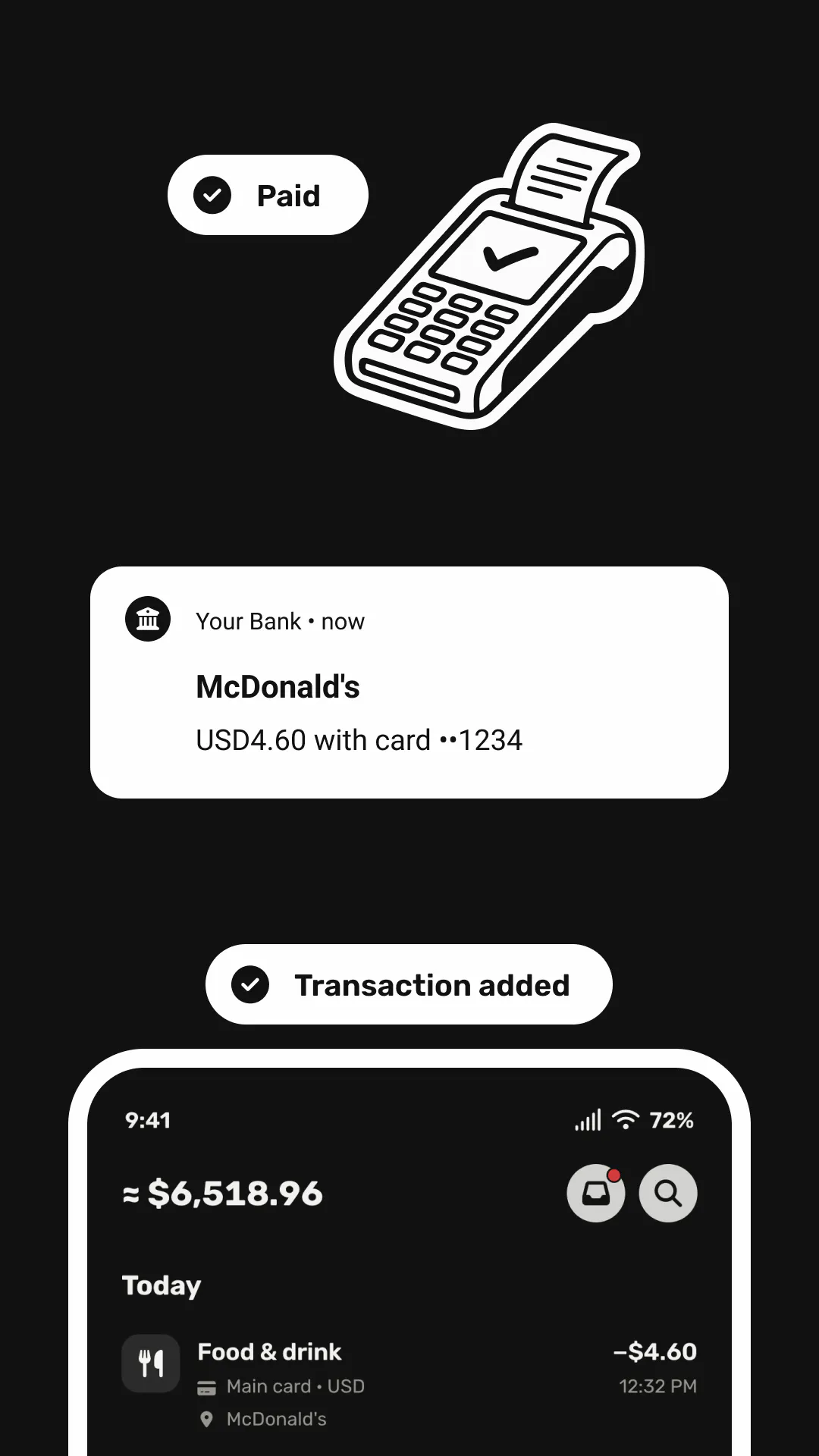 obleek: automatic expense tracker gallery image