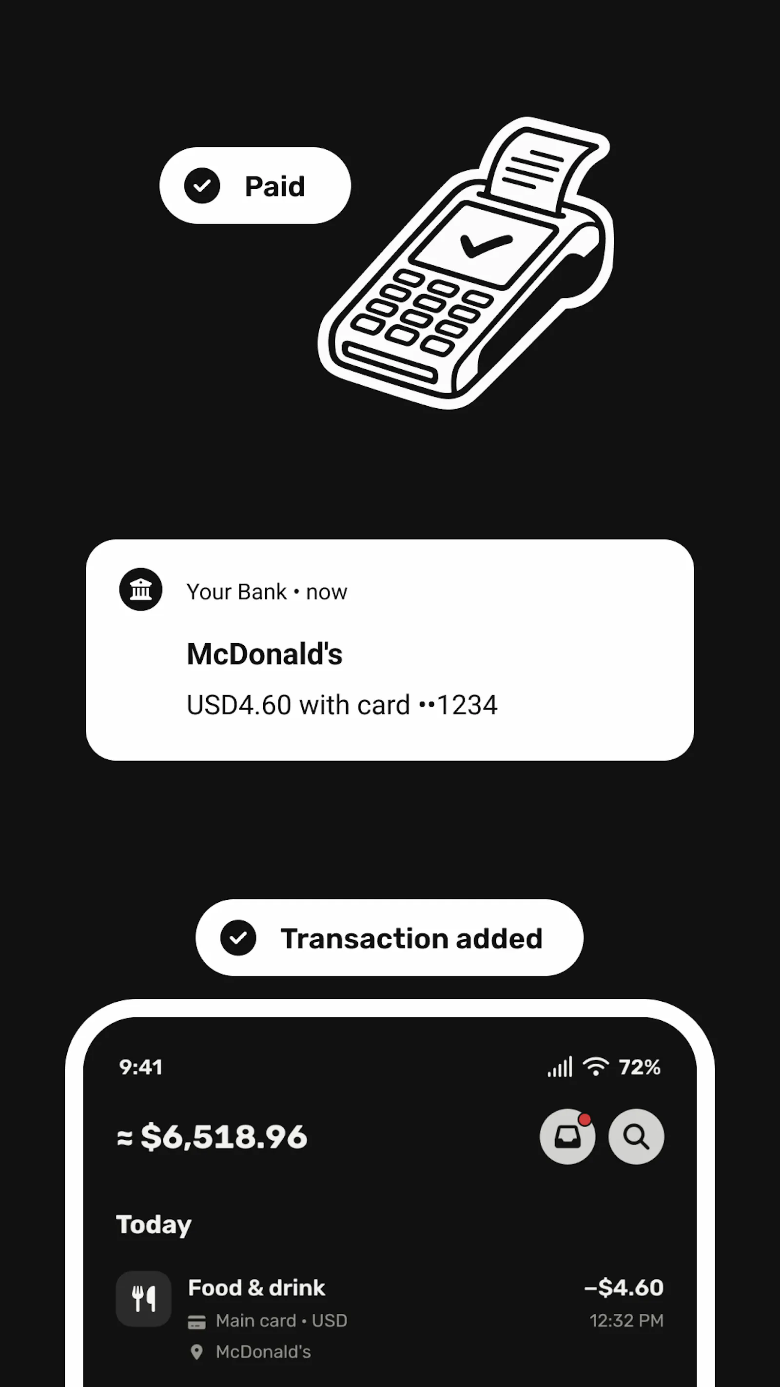 obleek: automatic expense tracker screenshot 3