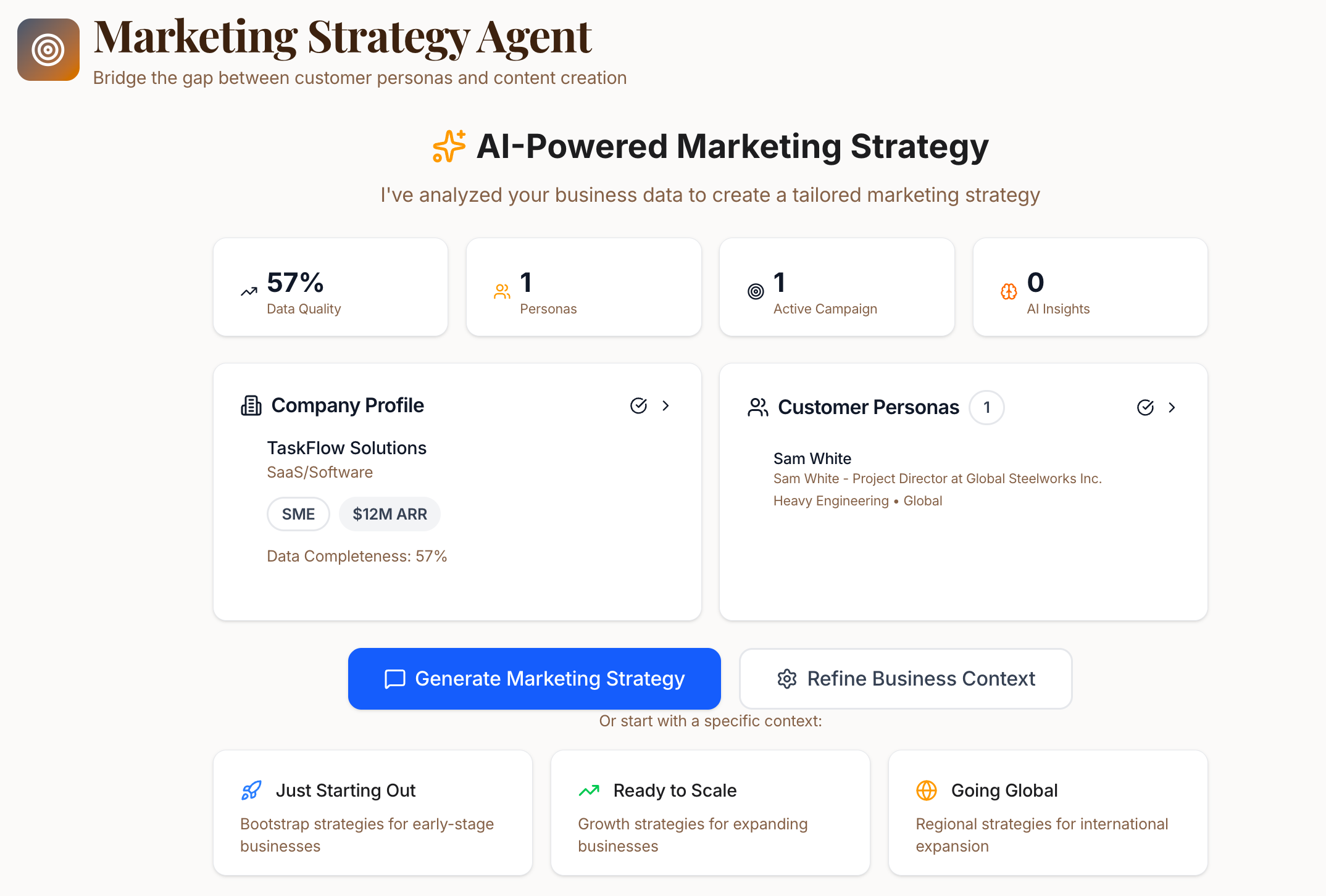 STRAŦUM - AI Marketing Intelligence  - Screenshot 2 preview