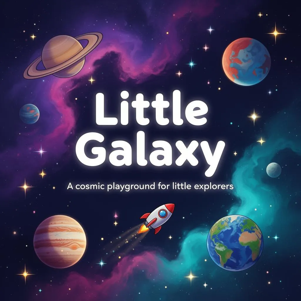 Little Galaxy 제품 배너