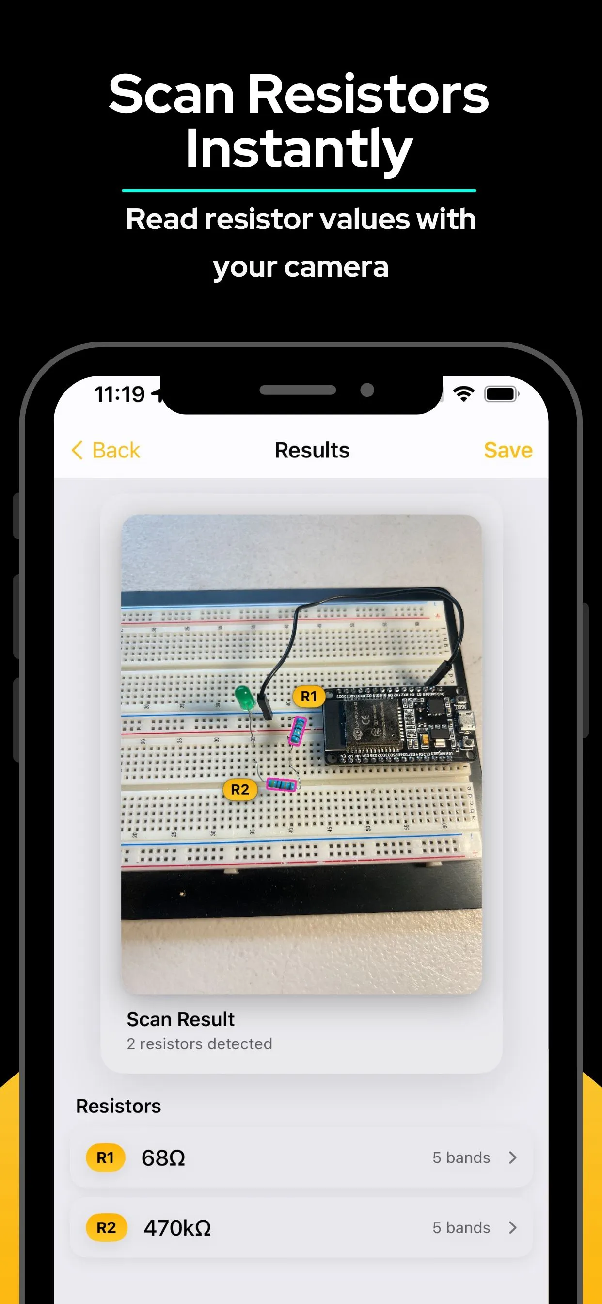 Resistor Scanner 제품 배너