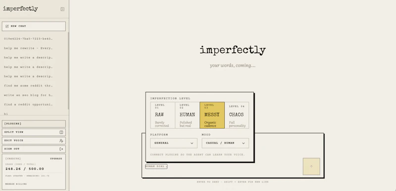 imperfectly screenshot 5
