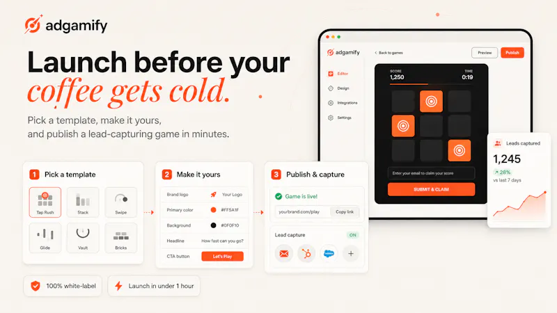 adgamify — playable marketing screenshot 3