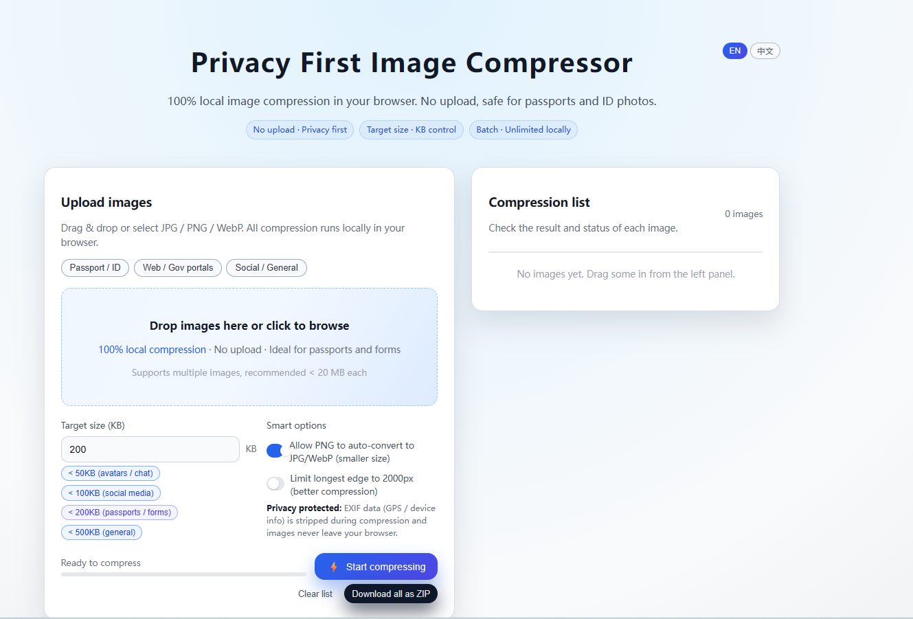 TinyWebKit Image Compressor gallery image