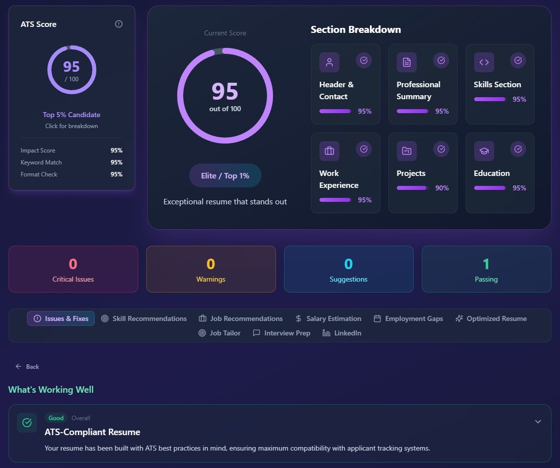 Resume Architect gallery image