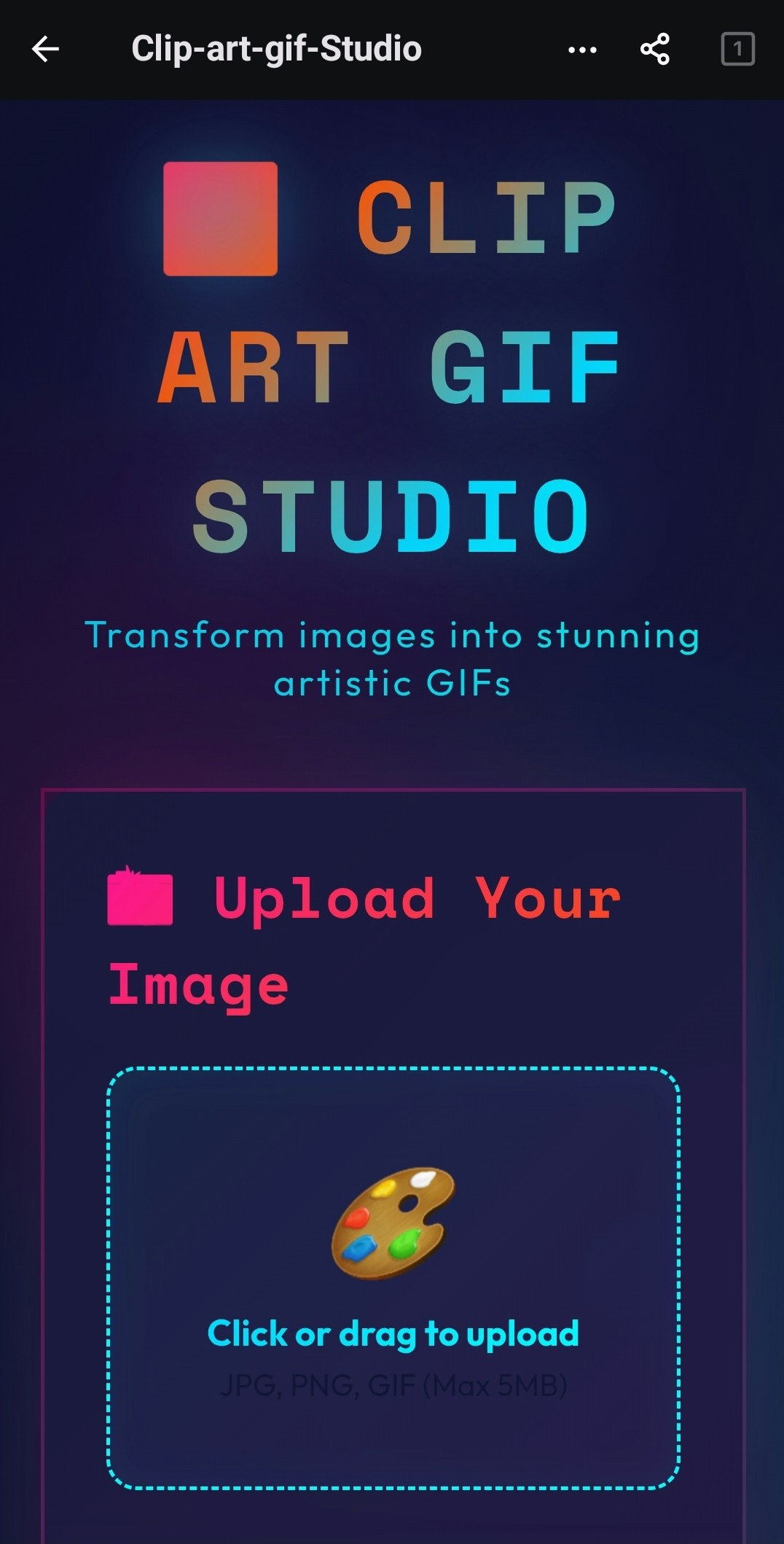 Clip art GIF maker  gallery image