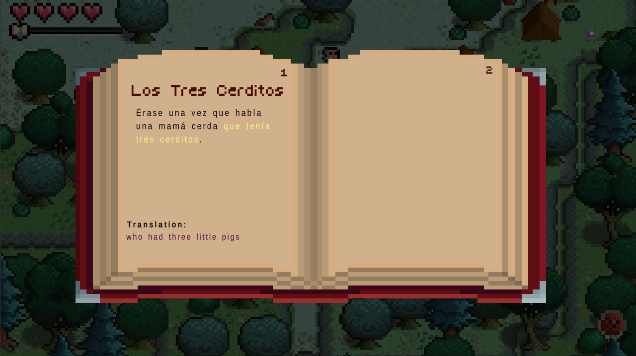 Recién llegado: un juego de aprendizaje de idiomas media 6