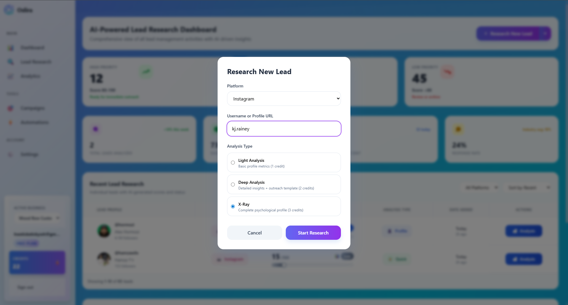 Média Lubrifier - Tournez les heures de prospection Instagram en minutes 2