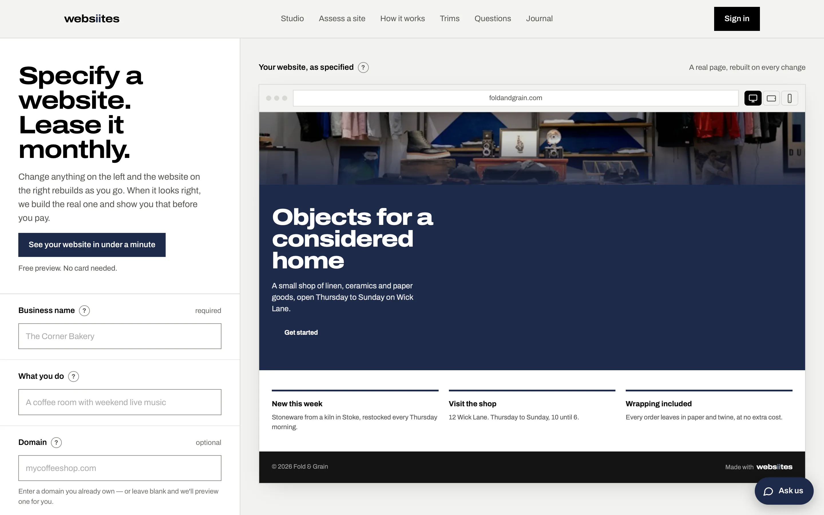 Websiites.com gallery image
