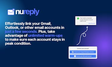 NureplyのAIパワードアルゴリズムは、メールの開封率と返信率を向上させています。