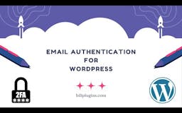 Email Auth for WordPress media 1