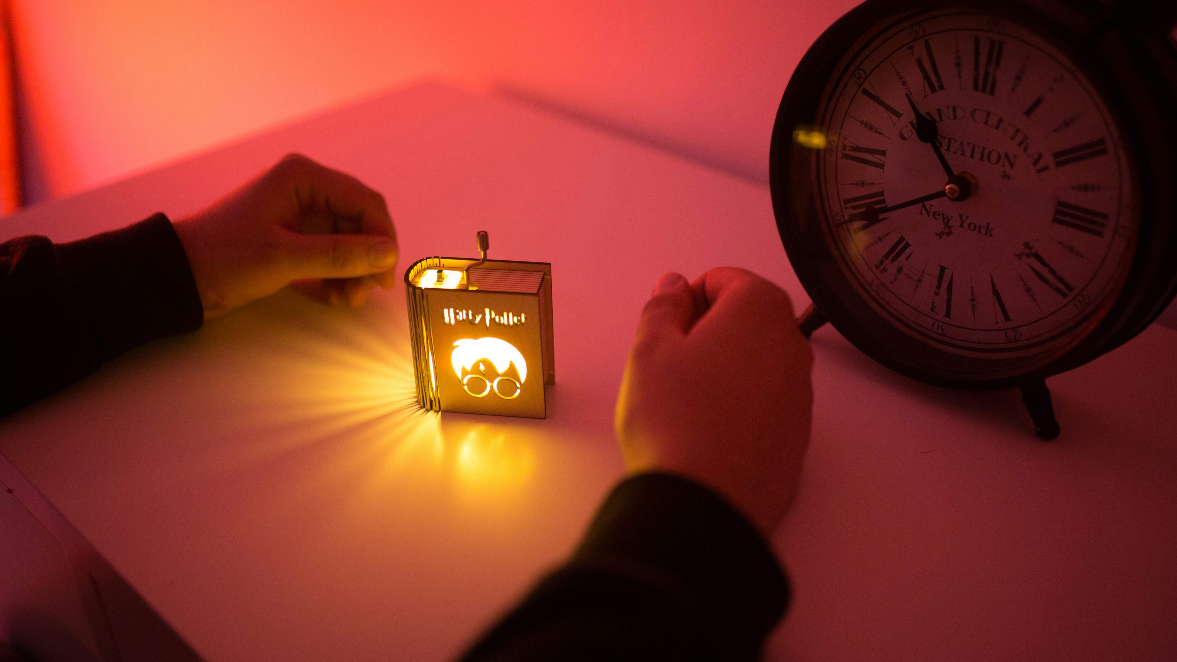 Harry Potter Music Box with LED Warm Light, Book Shape (NEW) gallery image