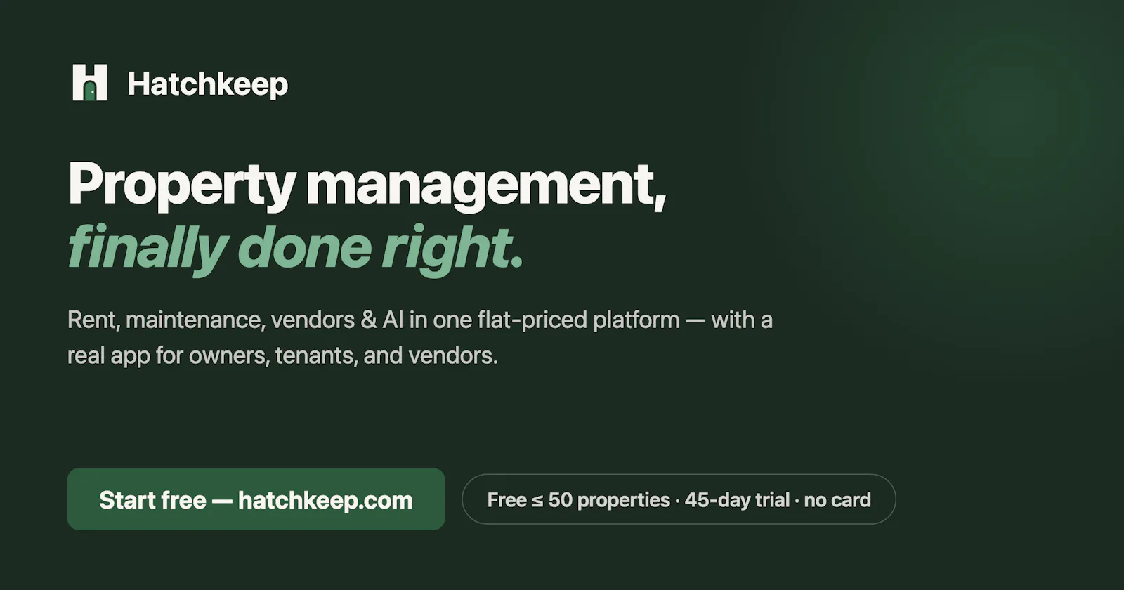 Hatchkeep — Free Property Management  screenshot 16