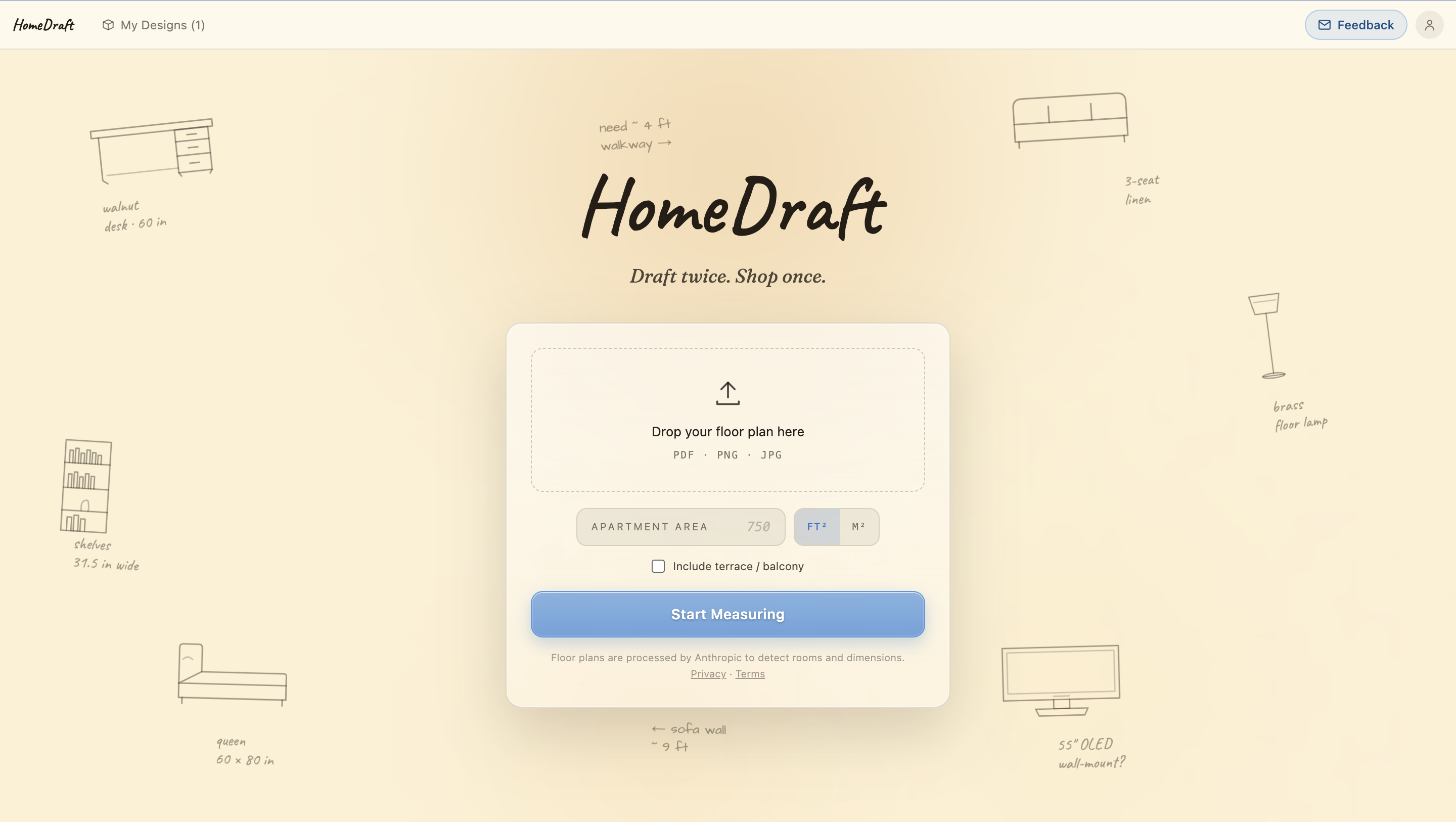 HomeDraft gallery image