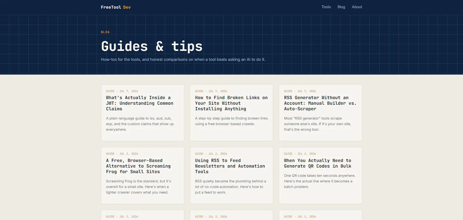 FreeToolDev screenshot 1
