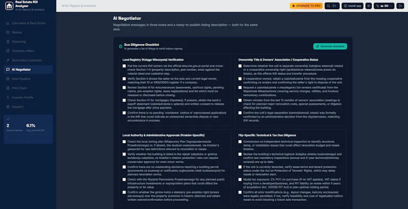 ROI Copilot: Real Estate Calculator screenshot 2