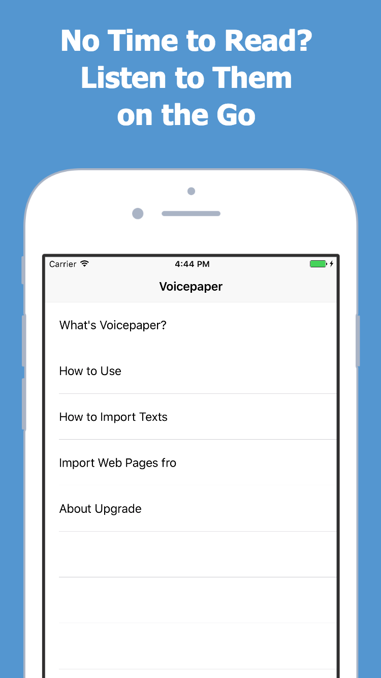 Voicepaper 2 - Voice App for Busy Readers gallery image