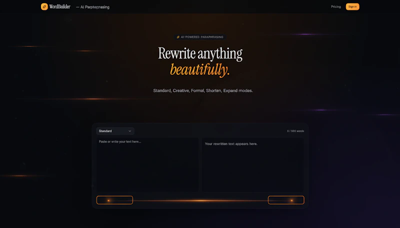 WordBuilder screenshot 1