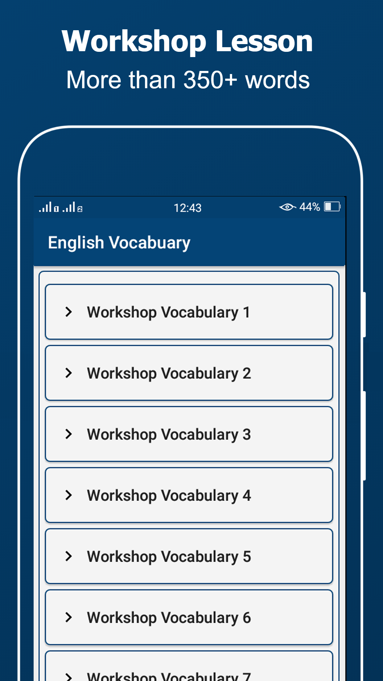 English Vocabulary gallery image