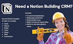 Notion CRM for Builders image