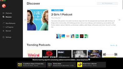 Pocket Casts Mac App gallery image